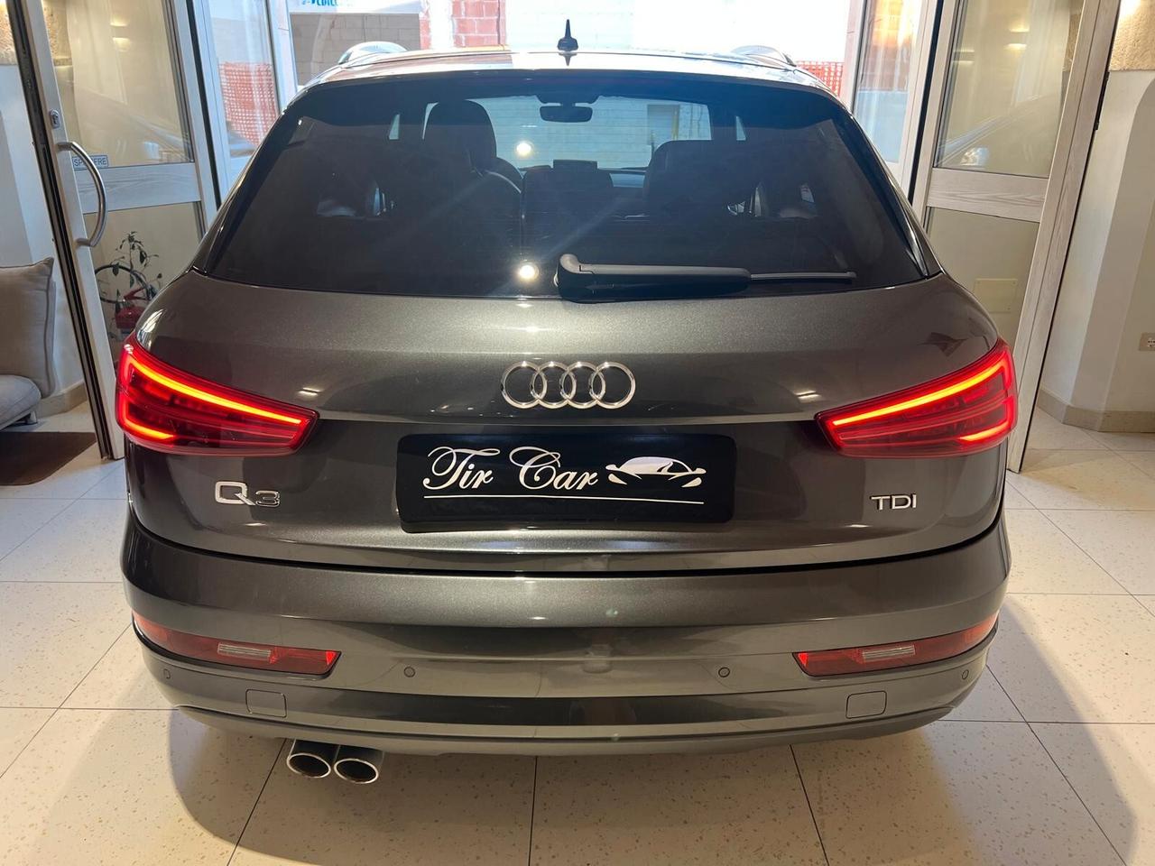AUDI Q3 S-LINE 2.0 TDI 150CV PELLE NAVI CRUISE ANNO 2017