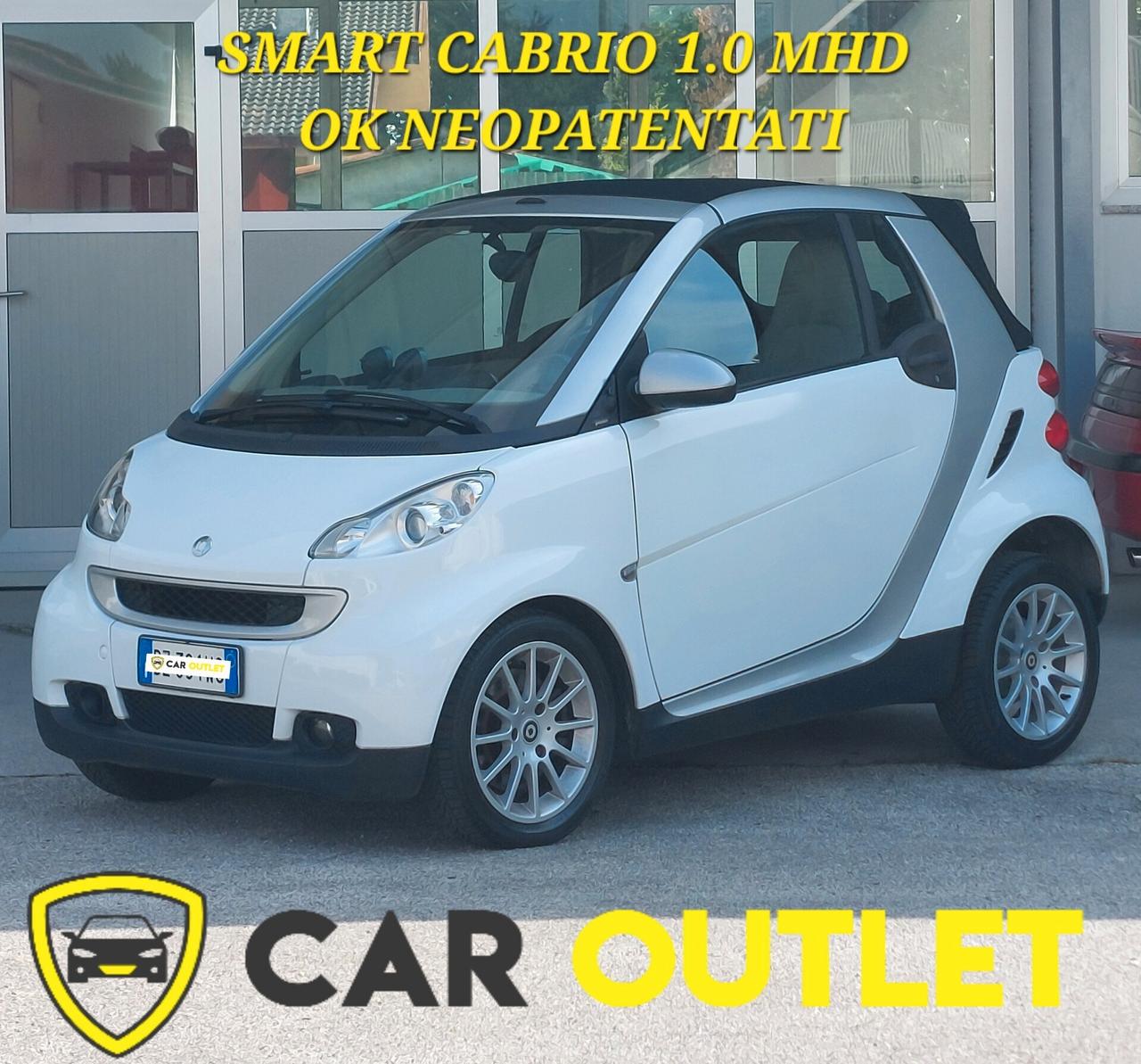 SMART FORTWO 1000 70 CV MHD CABRIO PASSION