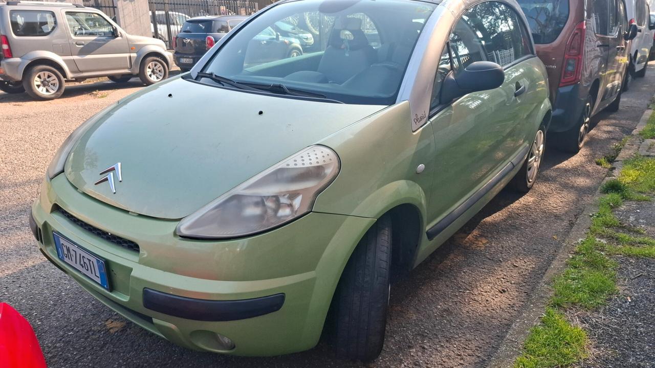 Citroen C3 Pluriel 1.4 benzina, tetto non va