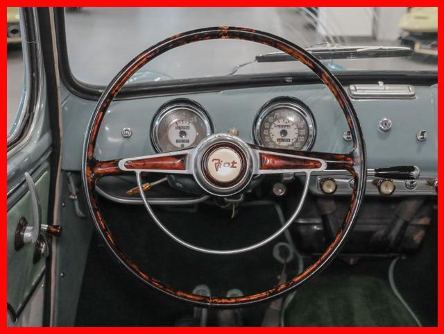 FIAT 1100 TV ITALIANA - TARGHE ORIGINALI