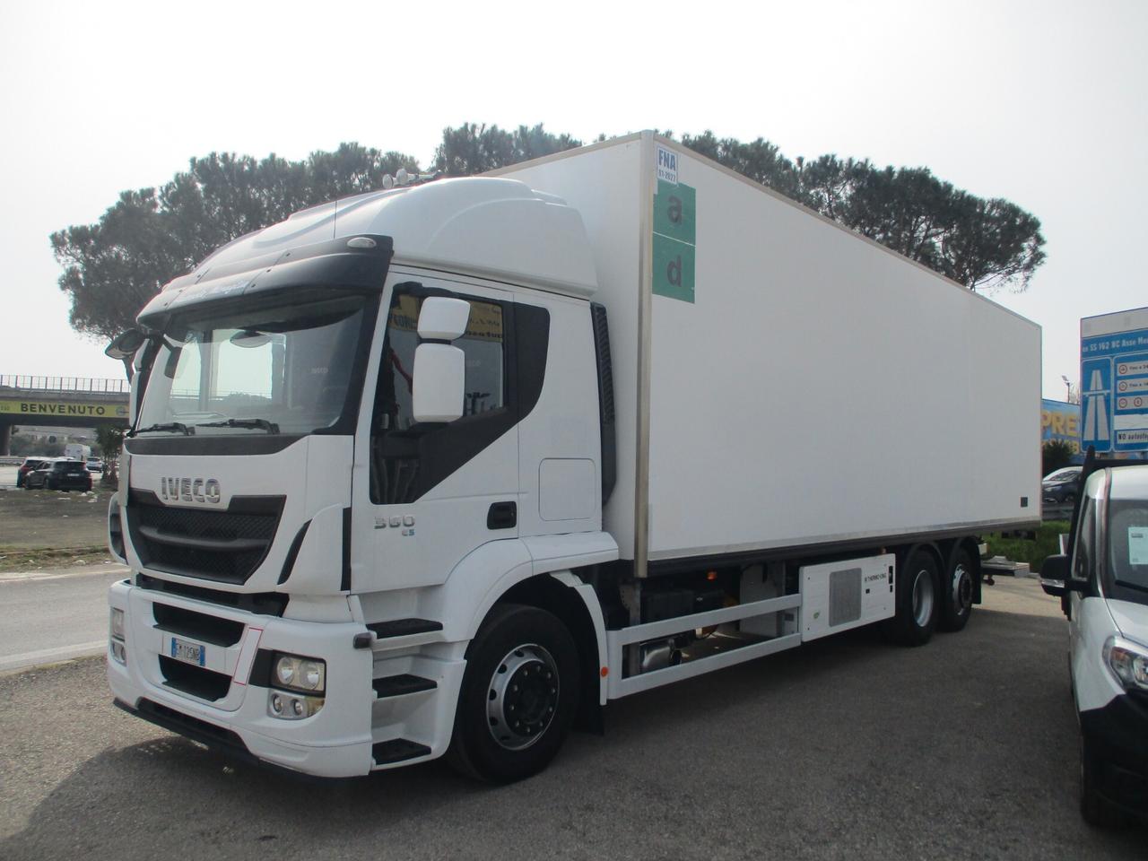 Iveco STRALIS 360 E5 ZF FRIGO+PEDANA 30Q 9.60M 23 PEDANE