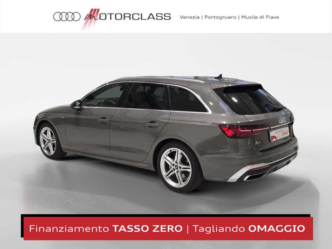 Audi A4 avant 40 2.0 tdi mhev 204cv s line edition quattro s tronic