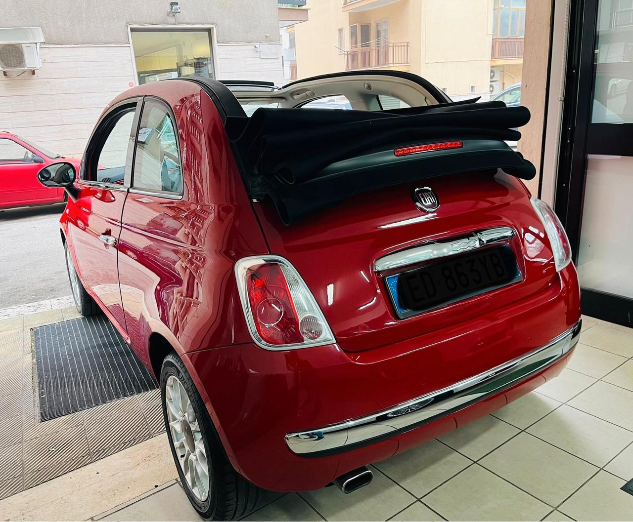 Fiat 500 CABRIO 1.2 -100000KM! - 2010