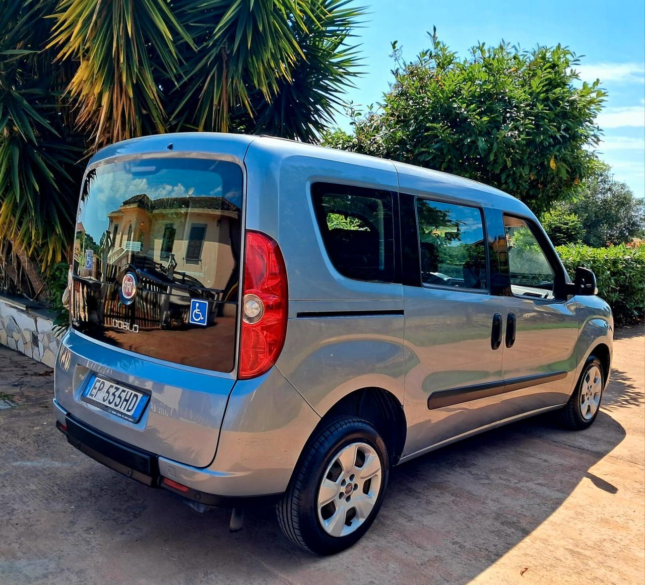 Fiat Doblo Doblò 1.6 mjet PIANALE RIBASSATO TRASPORTO DISABILI 4 piu 1