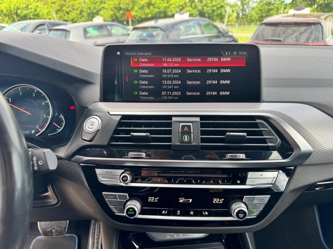 Bmw X3 xDrive 30d 265cv M-sport Full Service Unico Proprietario