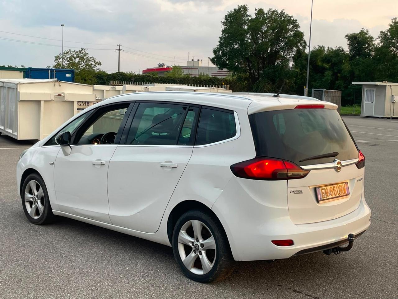 Zafira 1.6 T metano 150 cv 7 posti scalda acqua