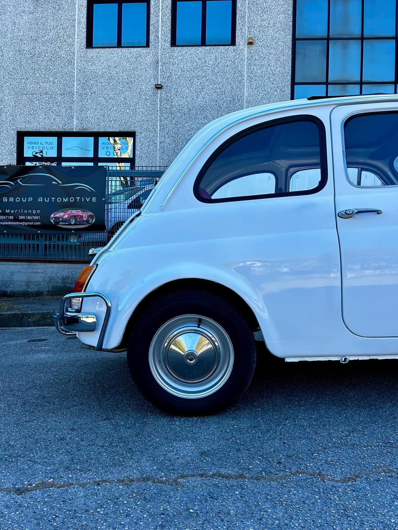 Fiat 500 - 110 F BERLINA 500 - Mod. L - ISCRIZIONE ASI E TARGA ORO