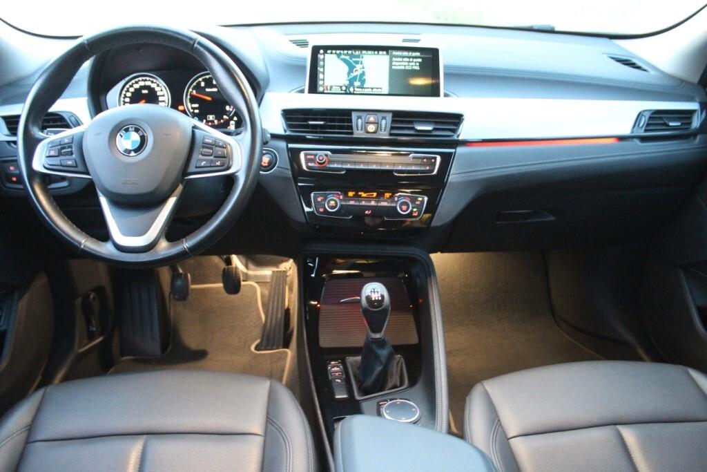 BMW X2 sDrive 18d *FULL LED *Pelle *Luci ambiente