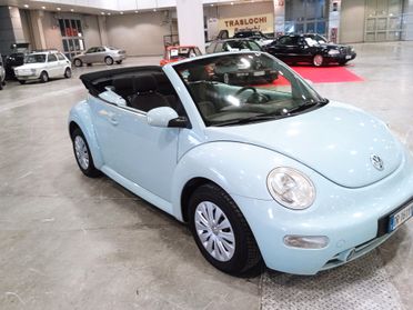 Volkswagen New Beetle 1.6 Cabrio ASI azzurro Tiffany no bollo