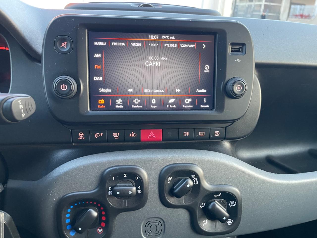 Fiat Panda 1.0 FireFly S&S Hybrid City Life KM CERTIFICATI!