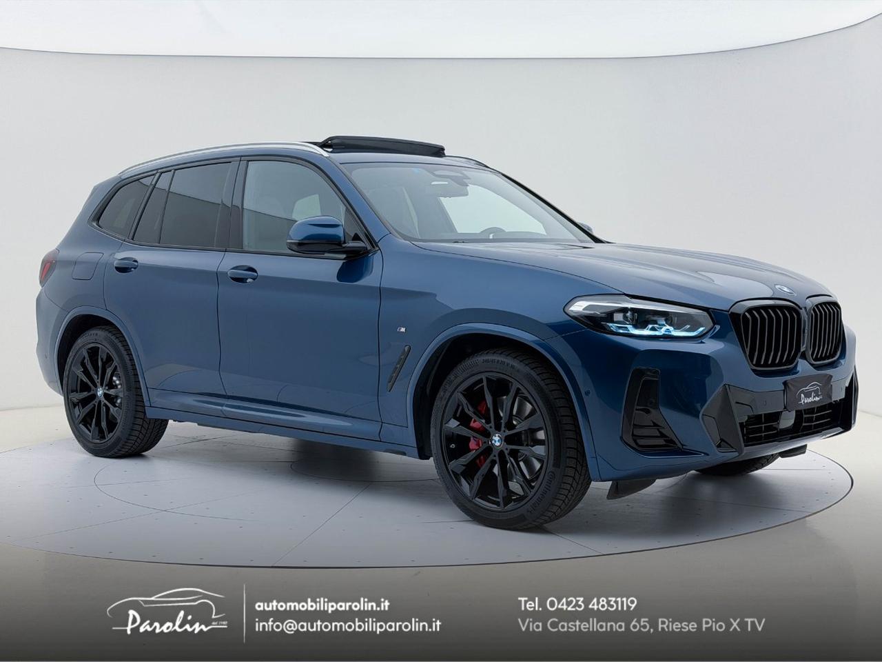 BMW X3 xDrive30d mhev 48V MSport Tetto-Pelle-ACC-360°