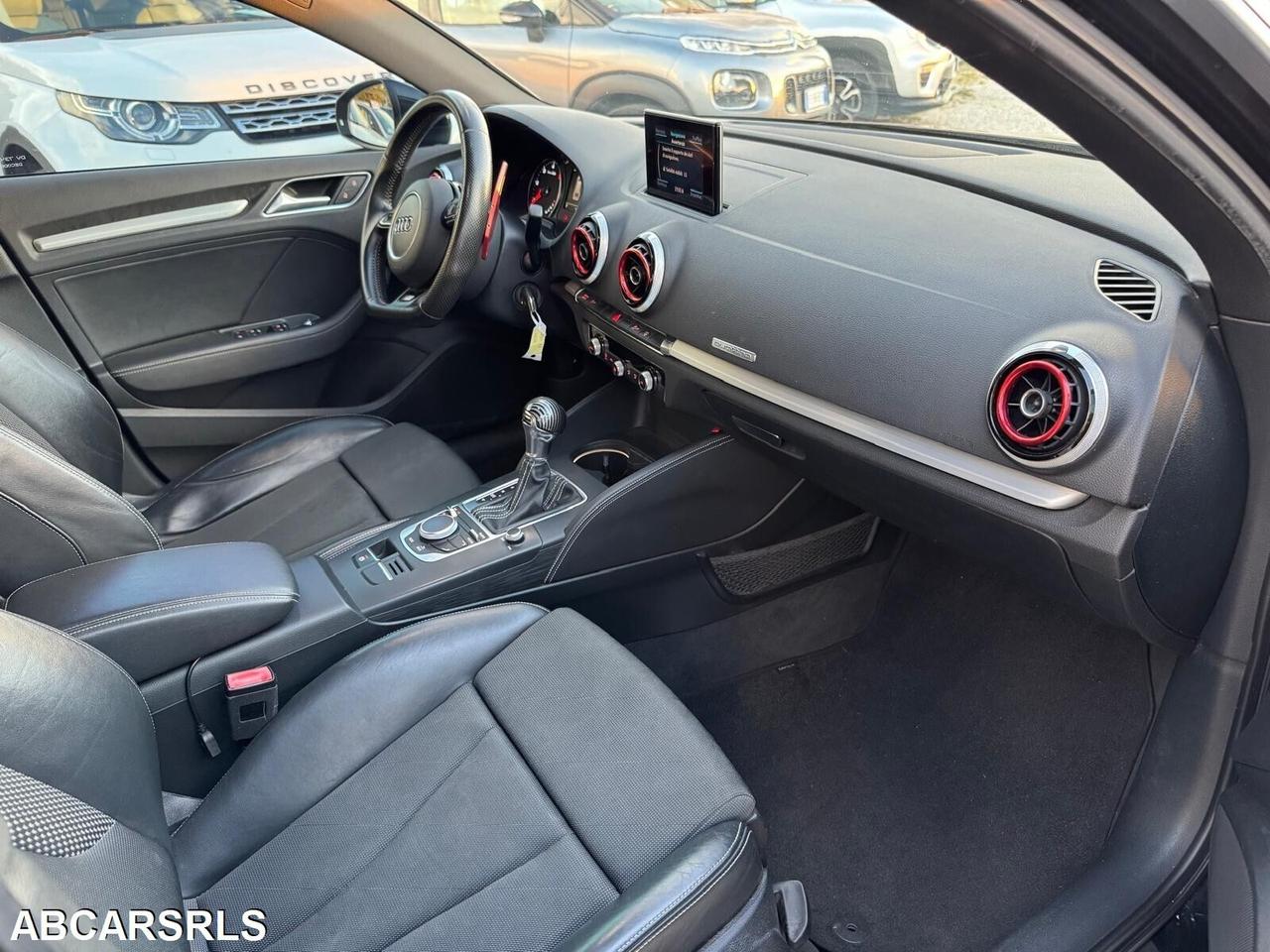 AUDI - A3 Sportback - 2.0 TDI quattro S-tronic S-line - FINANZIABILE - PERMUTE
