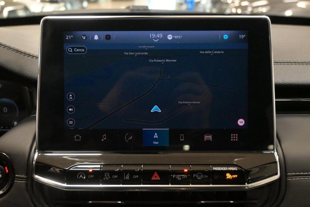 JEEP COMPASS 1.6 M-JET 130CV 6M. S ( FARI LED - ACTIVE PARKSENSE - ADAPTIVE CRUISE - PELLE - NAVI - MIRROR - TELECAMERA 360 - CERCHI 19 - TETTO BICOLORE )