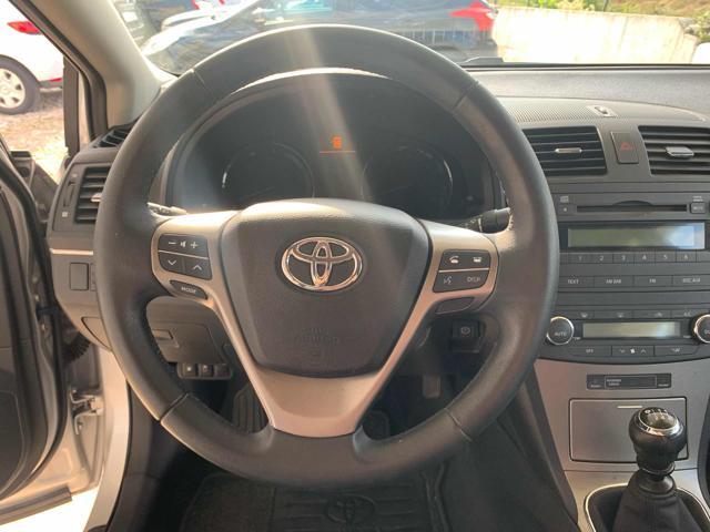 TOYOTA Avensis 2.0 D-4D Sol UNICO PROP. EURO 5 MOTORE A CATENA