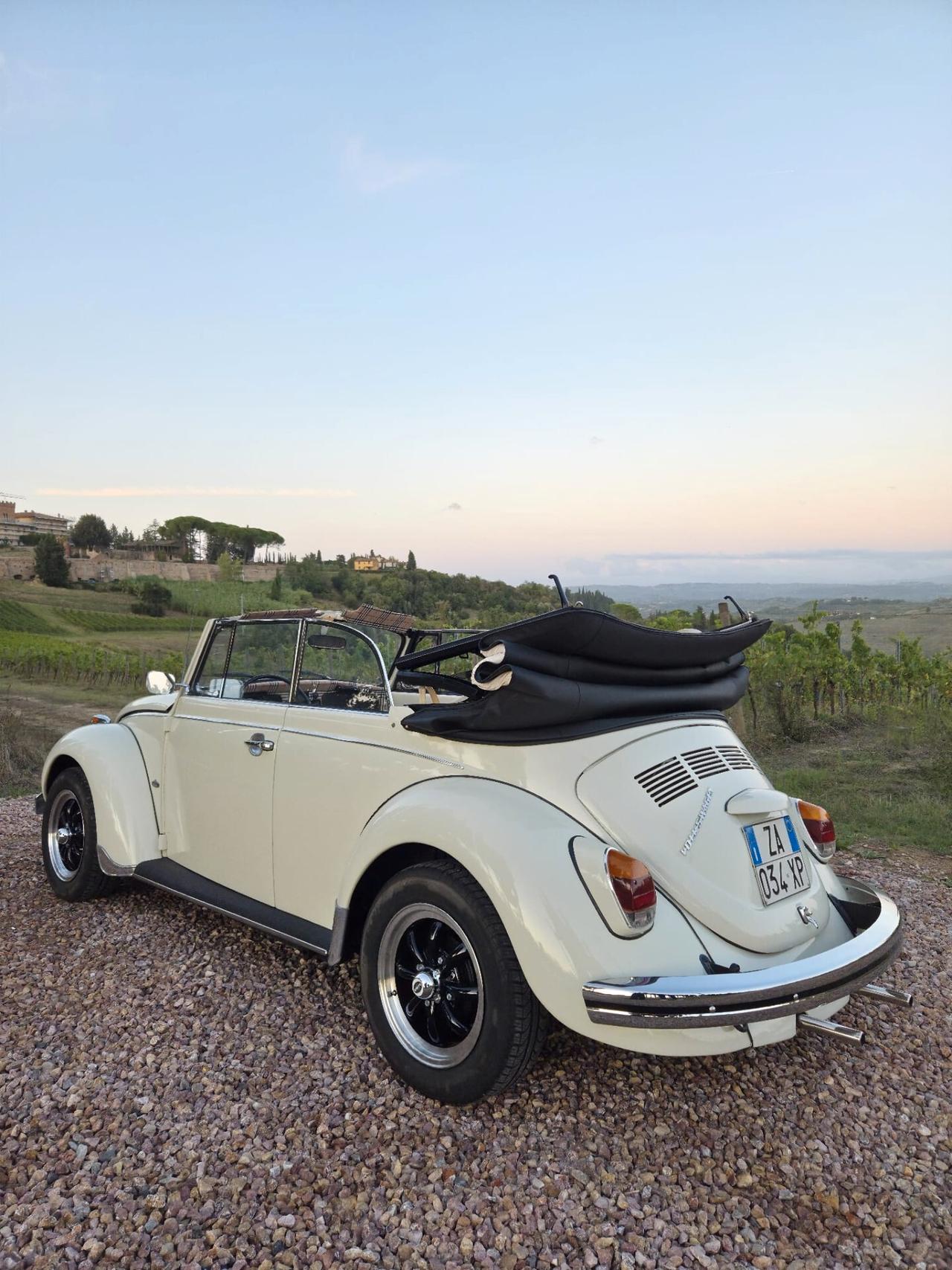 Volkswagen Maggiolone Karman cabrio 1600 vetro piatto