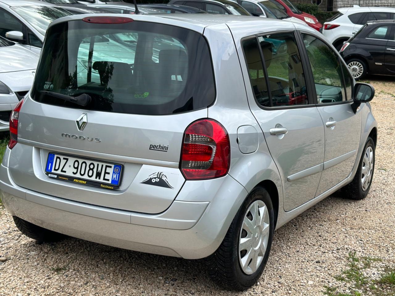 Renault MODUS 1.2 16V DYNAMIQUE KMCERT GARANZ UNICOPR NEOPAT