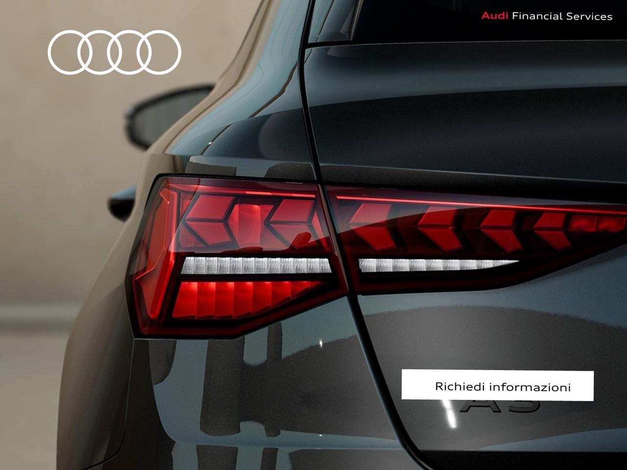 Audi A3 sportback 1.5 tfsi mhev s line edition 150cv s-tronic