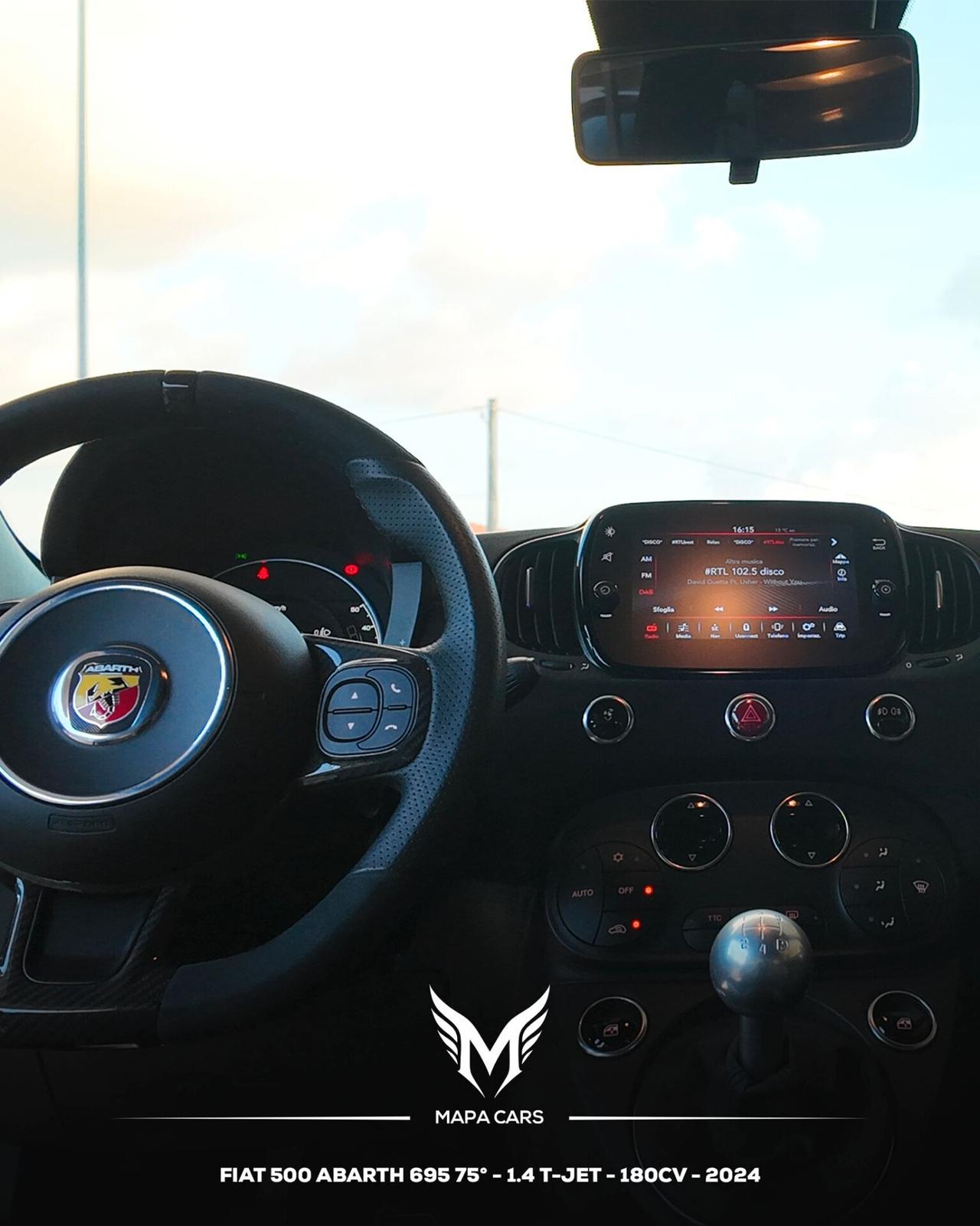 Abarth 695 1.4 Turbo T-Jet 180 CV 75° Anniversario