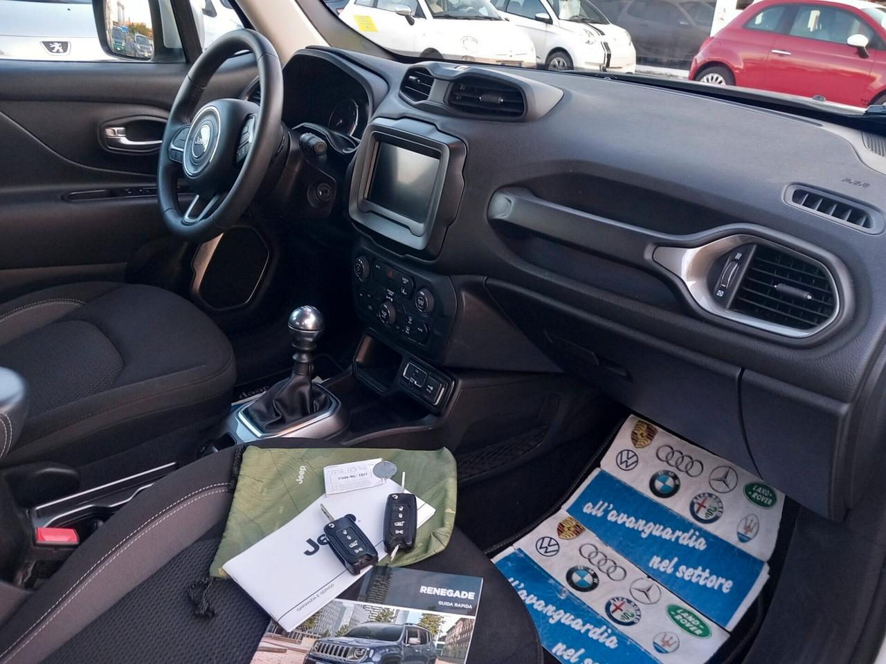 Jeep Renegade 1.6 Mjt 130 CV Limited km 57000 radar retrocamera cerchio r 17 GARANZIA