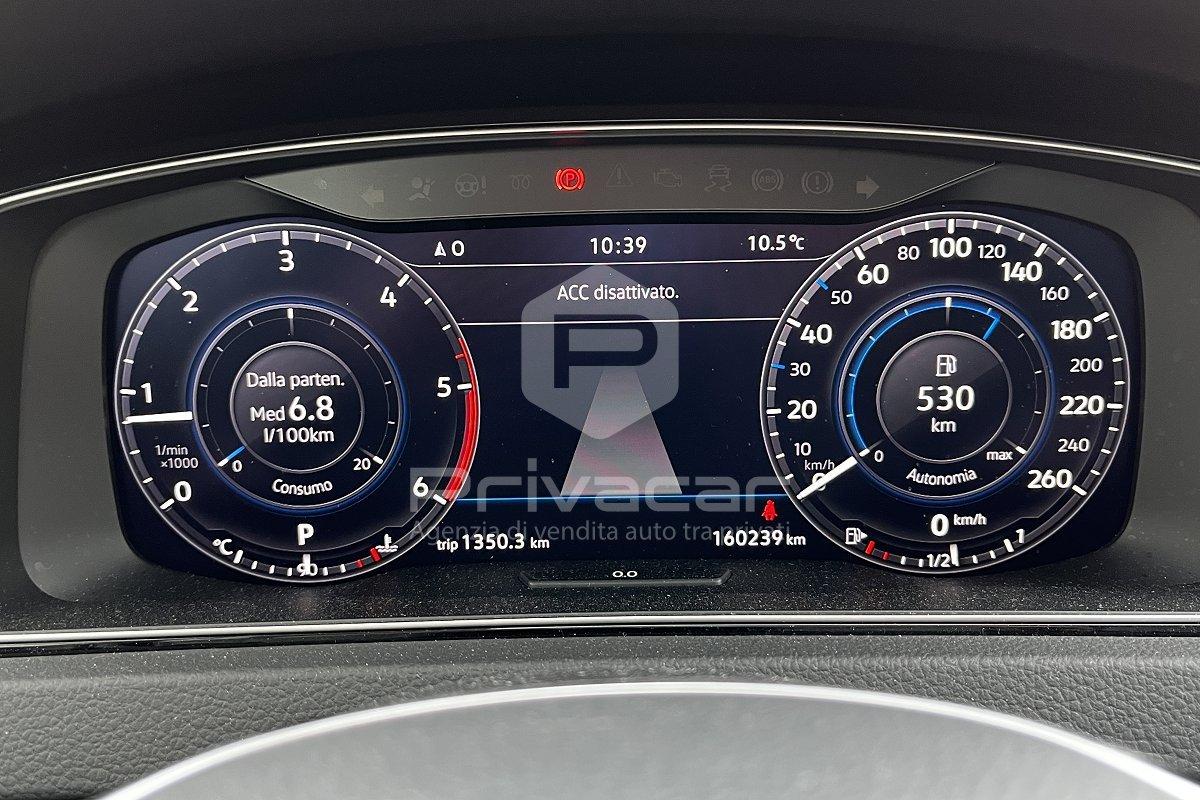 VOLKSWAGEN Golf 1.6 TDI 115 CV DSG 5p. Executive BlueMotion Technology