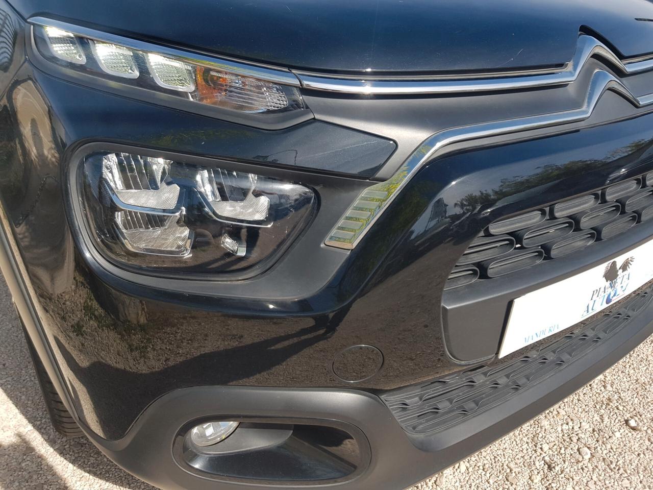 Citroen C3 1.2 b 83cv Shine Navy Led Sensori Cruise