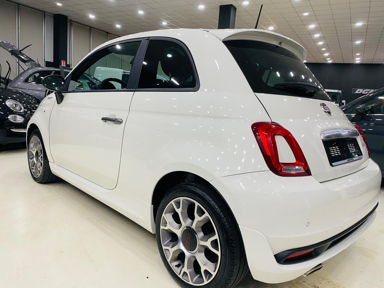 Fiat 500 1.0 Hybrid Sport Navy CarPlay Tetto Pano