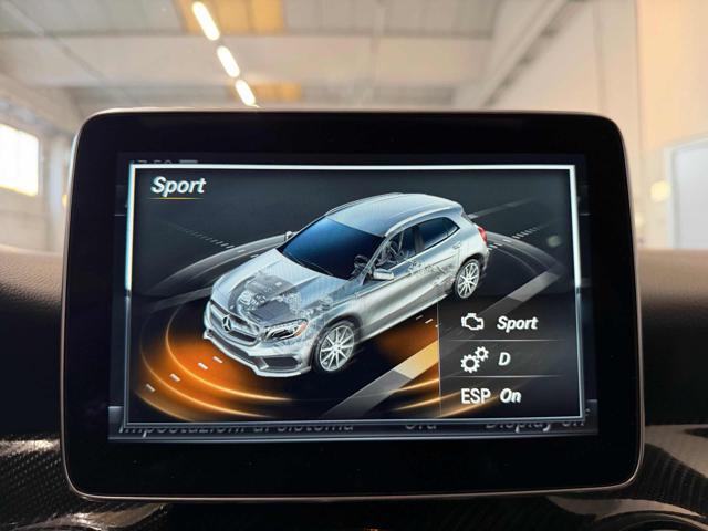 MERCEDES-BENZ GLA 45 AMG 4Matic*TETTO*SCARICHI SPORTIVI*RETROCAMERA*