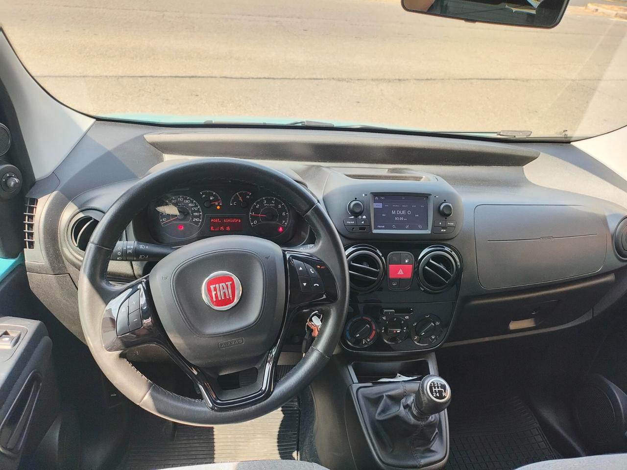 FIAT QUBO 1.4 77CV METANO KM 118214-2018
