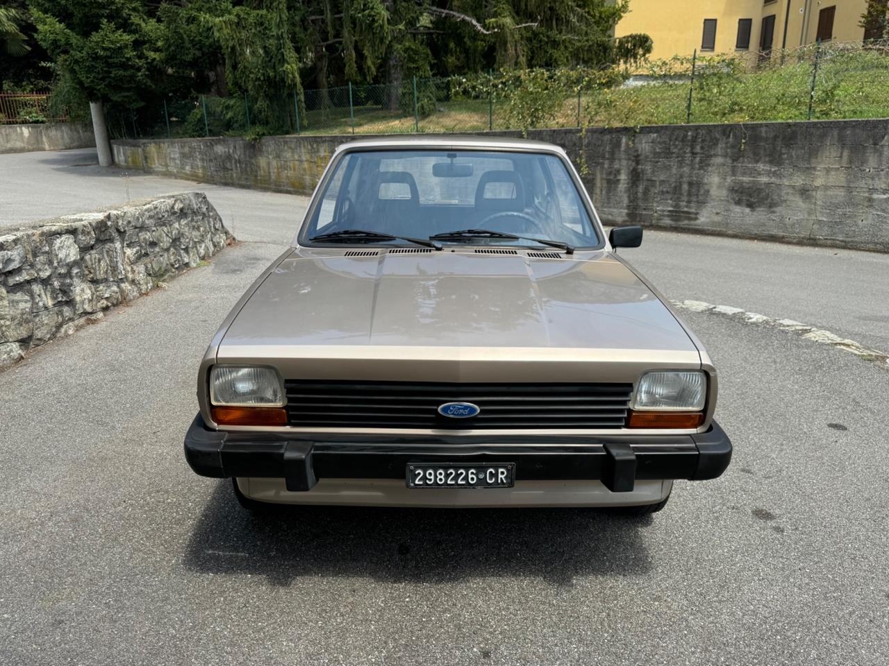 Ford Fiesta 900 Mk1 (1982) - ASI - Targhe Originali