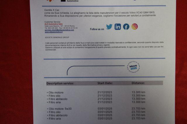 VOLVO XC40 T5 Recharge Plug-in Hybrid automatico Core