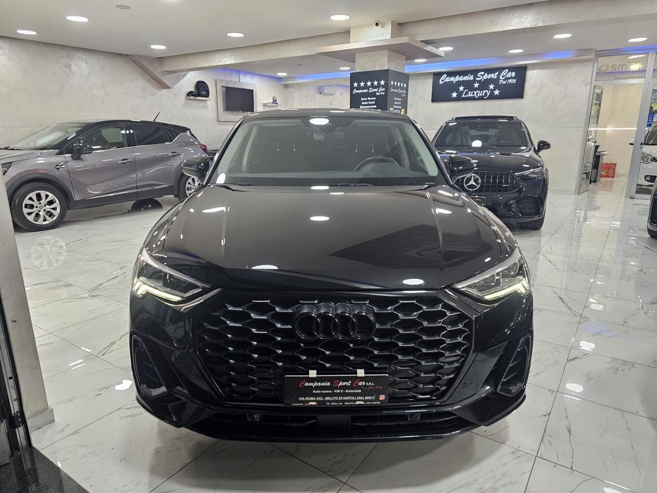 NUOVA AUDI Q3 SPORTBACK S-LINE EDITION 35 TDI 150CV S-TRONIC IDENTITY BLACK