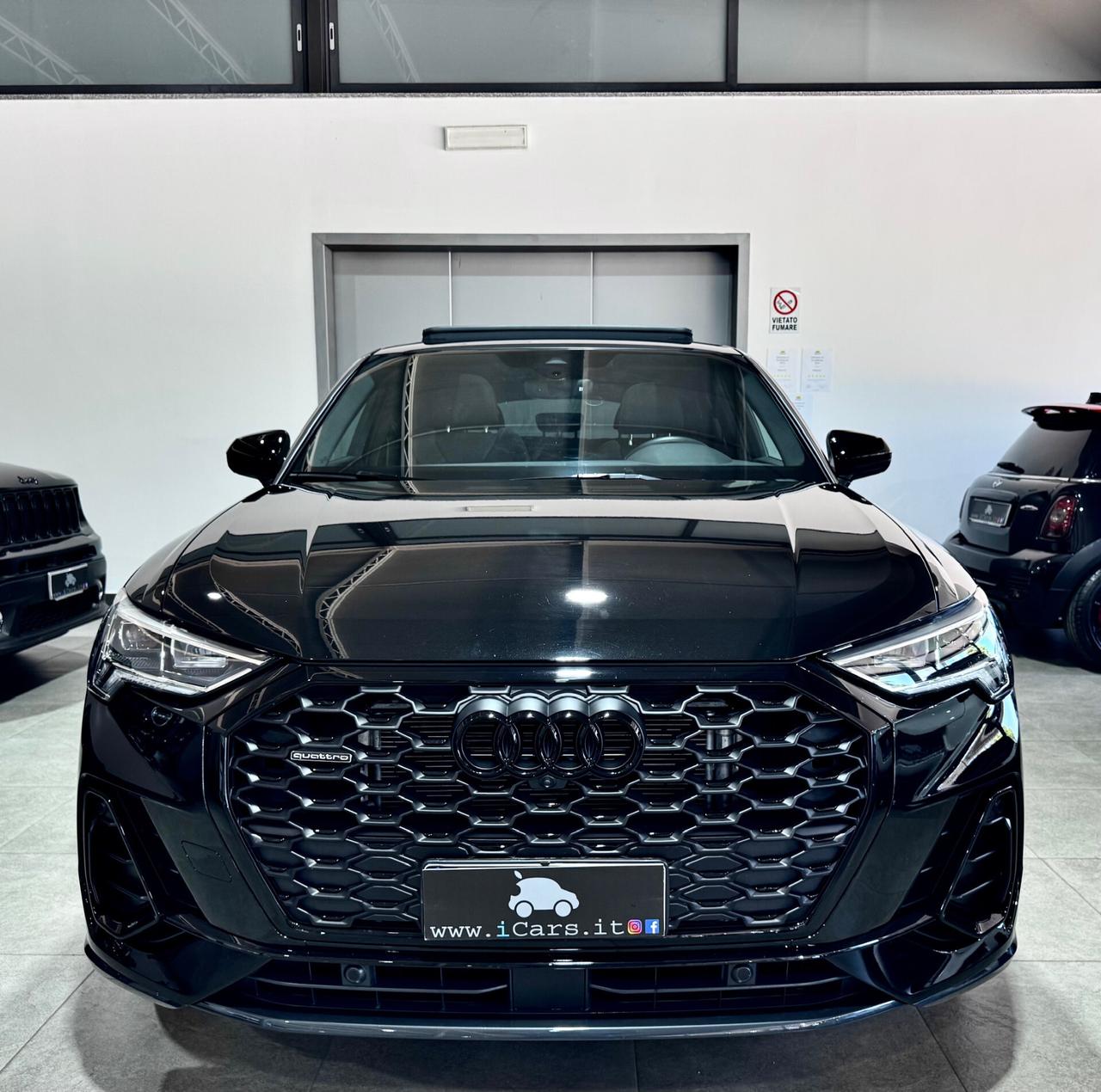 Audi Q3 40 2.0 TDI 193CV Quattro S-Line Identity Black