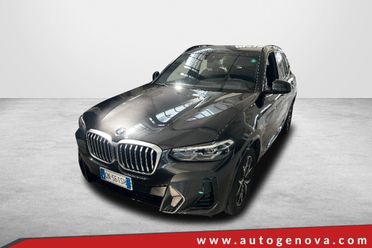 BMW X3 18D 150CV STEPTRONIC 48V S-DRIVE M-SPORT ( FARI LED - BMW DIGITAL COCKPIT - CLIMA TRIZONA - NAVI - MIRROR - PARK ASSISTANT - CERCHI 18 )
