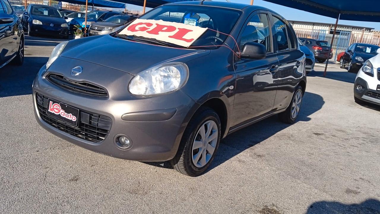 Nissan micra 1.2 benzina gpl