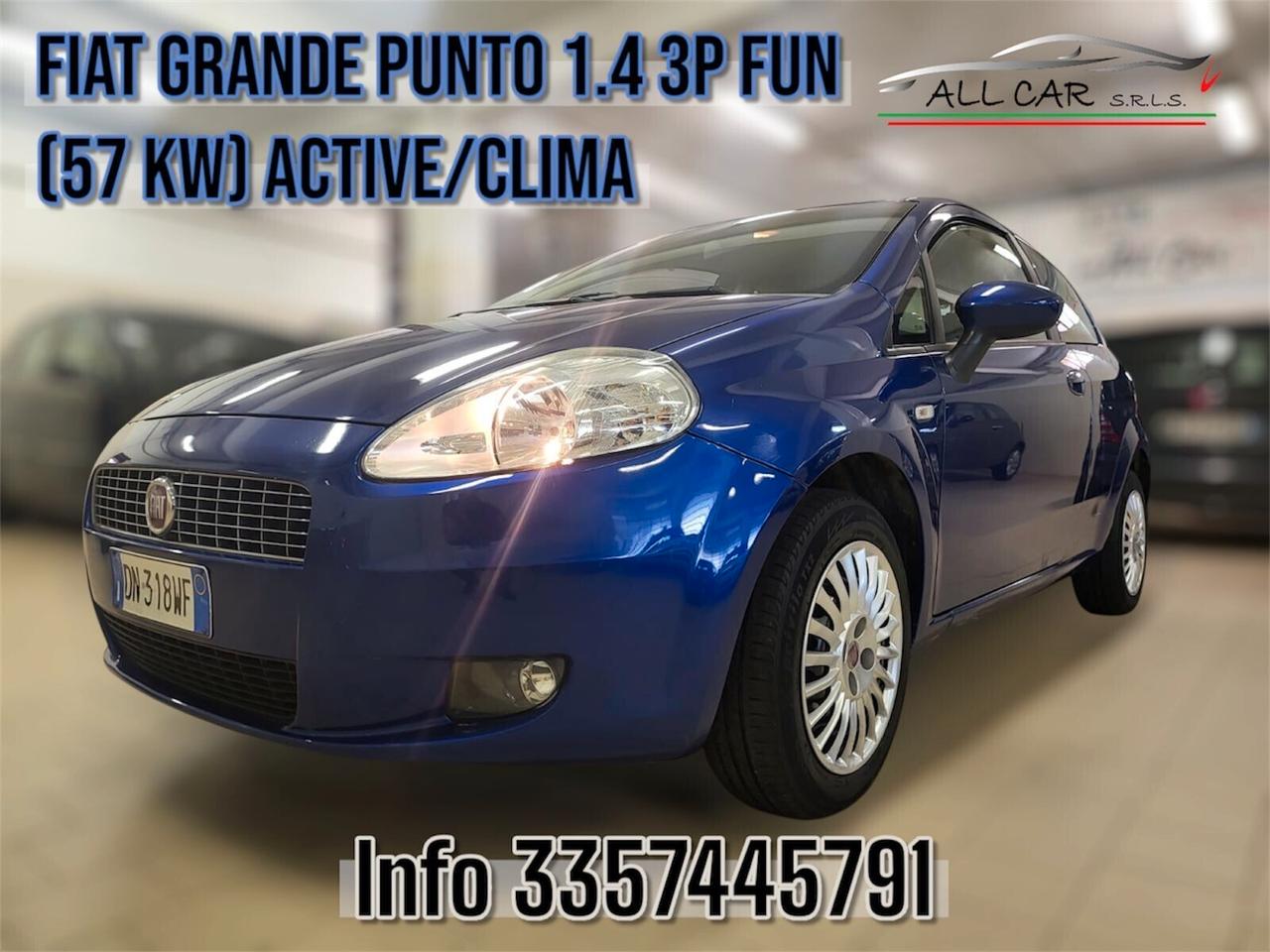 Fiat Grande Punto 1.4- 3 porte Active/Clima