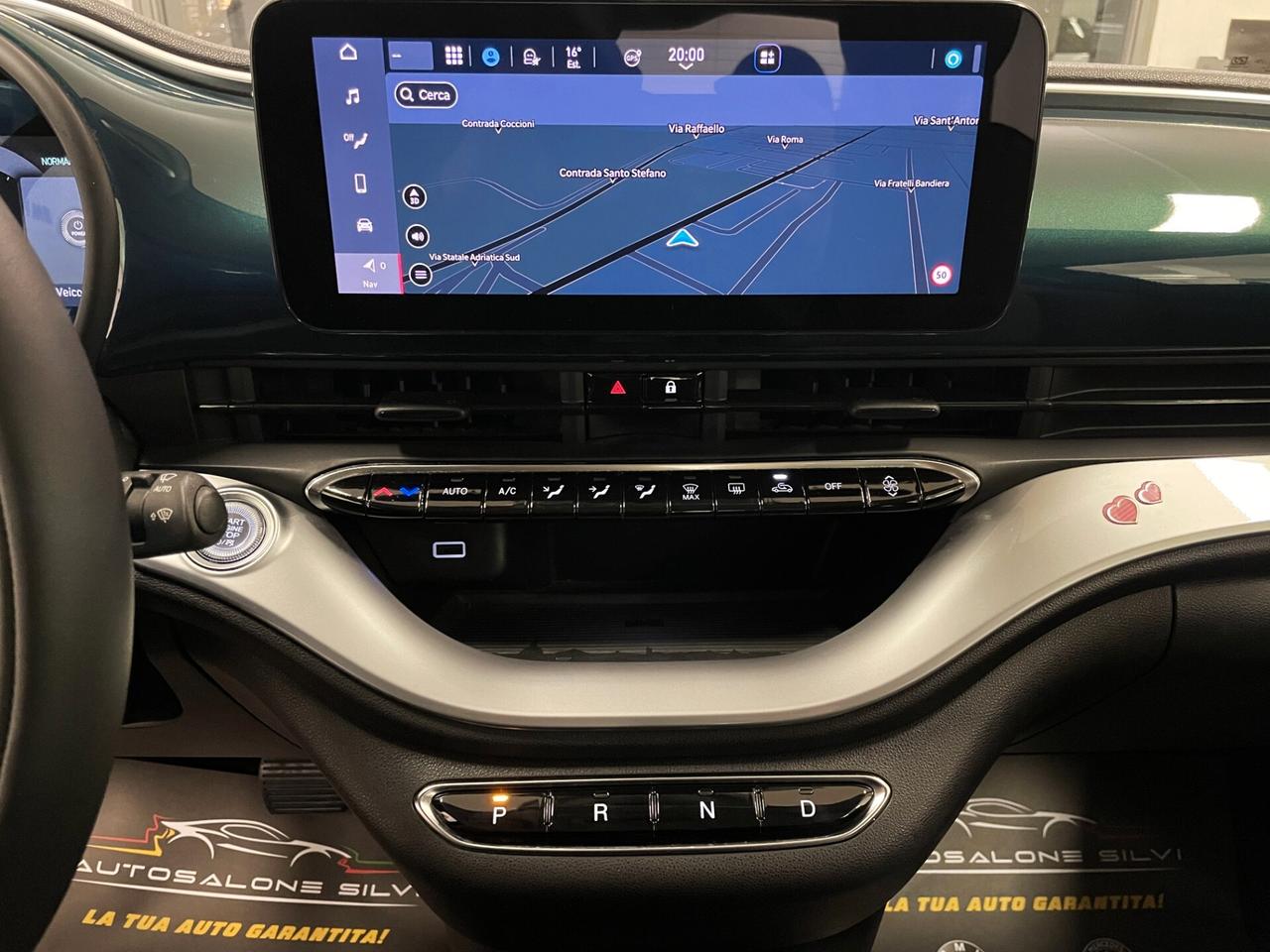 Fiat 500e Icon - Pack style Ocean Blue Metallic