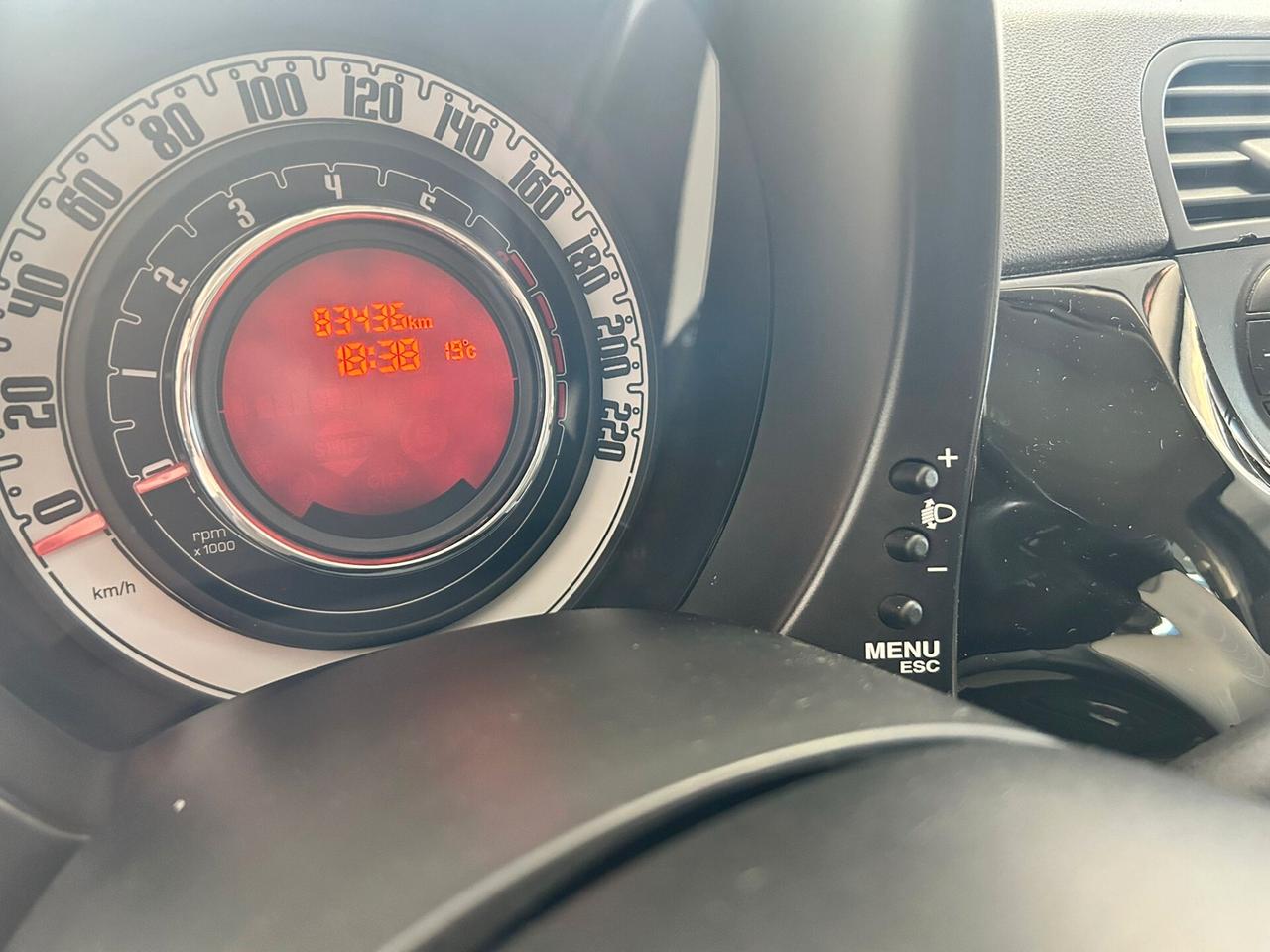 FIAT 500 1.2B X NEOPATENTATI 2013
