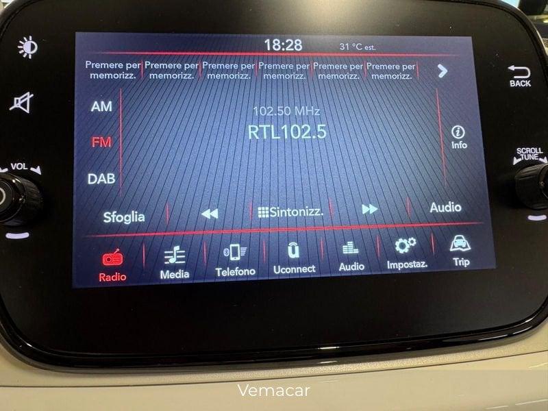 FIAT 500 500 1.0 hybrid Dolcevita 70cv-CLIMA AUTO-FENDI-R SCORTA!