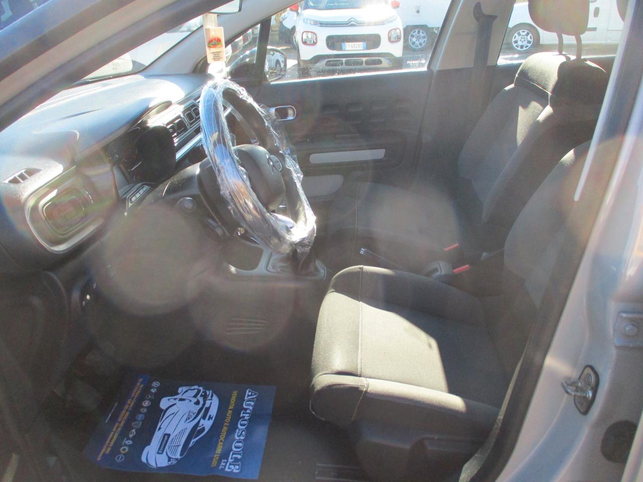 Citroen C3 1.5 BLUEHDI 102CV E6D N1 AUTOCARRO 4 POSTI