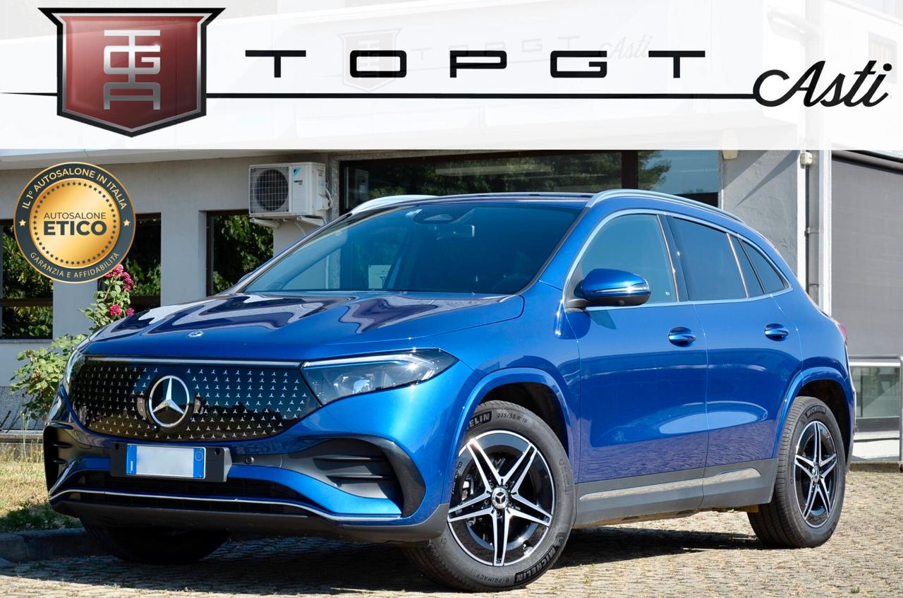 MERCEDES-BENZ EQA 250 PREMIUM AMG LINE 190cv, UNICO UTILIZZATORE, UFF ITALIANA, GARANZIA UFF MERCEDES, FULL LED, RETRO 360°, PERMUTE