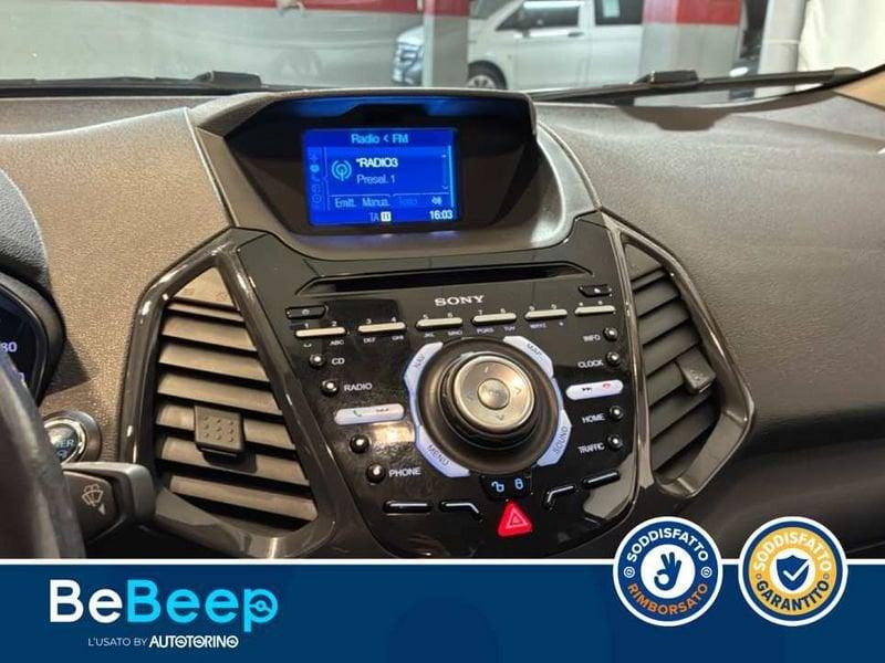 Ford EcoSport 1.0 ECOBOOST TITANIUM S 125CV