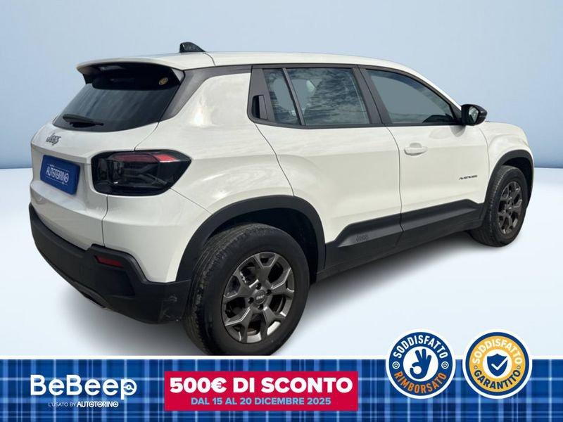 Jeep Avenger 1.2 TURBO LONGITUDE FWD 100CV