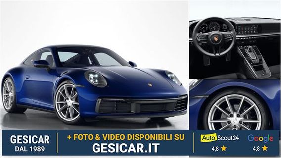 PORSCHE 992 Carrera - IVA ESPOSTA - BLU NOTTE