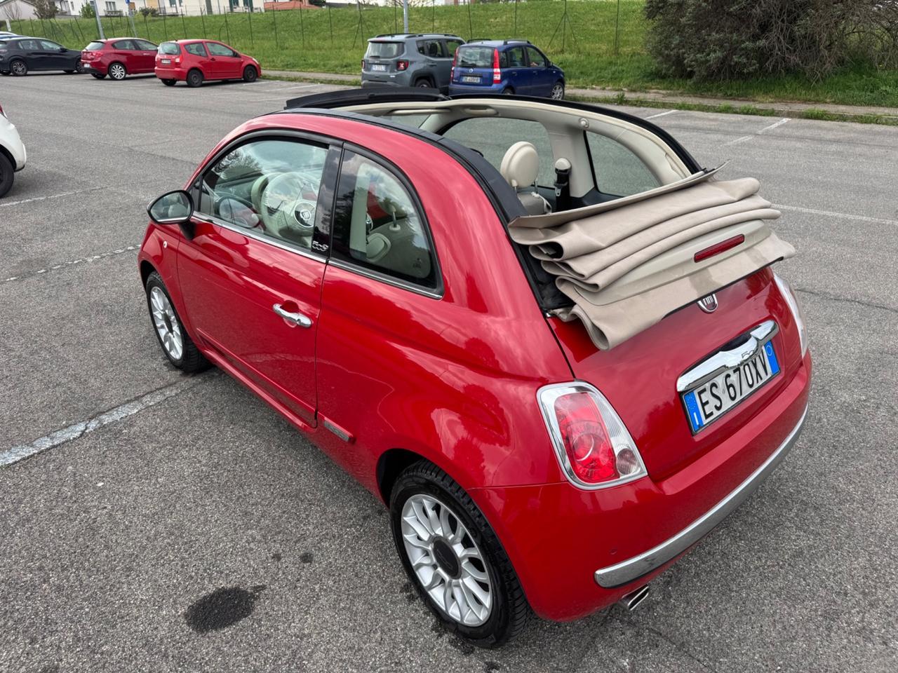 Fiat 500 C Cabrio Automatica Sensori di parcheggio