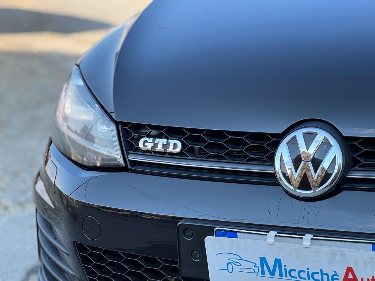 VOLKSWAGEN GOLF 7 GTD 2.0 TDI 184 CV SPORT&SOUND FULL