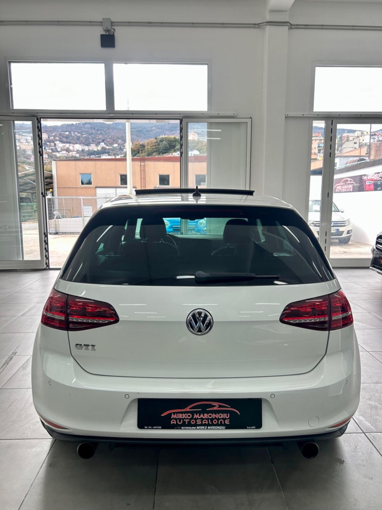 VW Golf 7 GTI 2.0 DSG tetto apribile FINANZIABILE