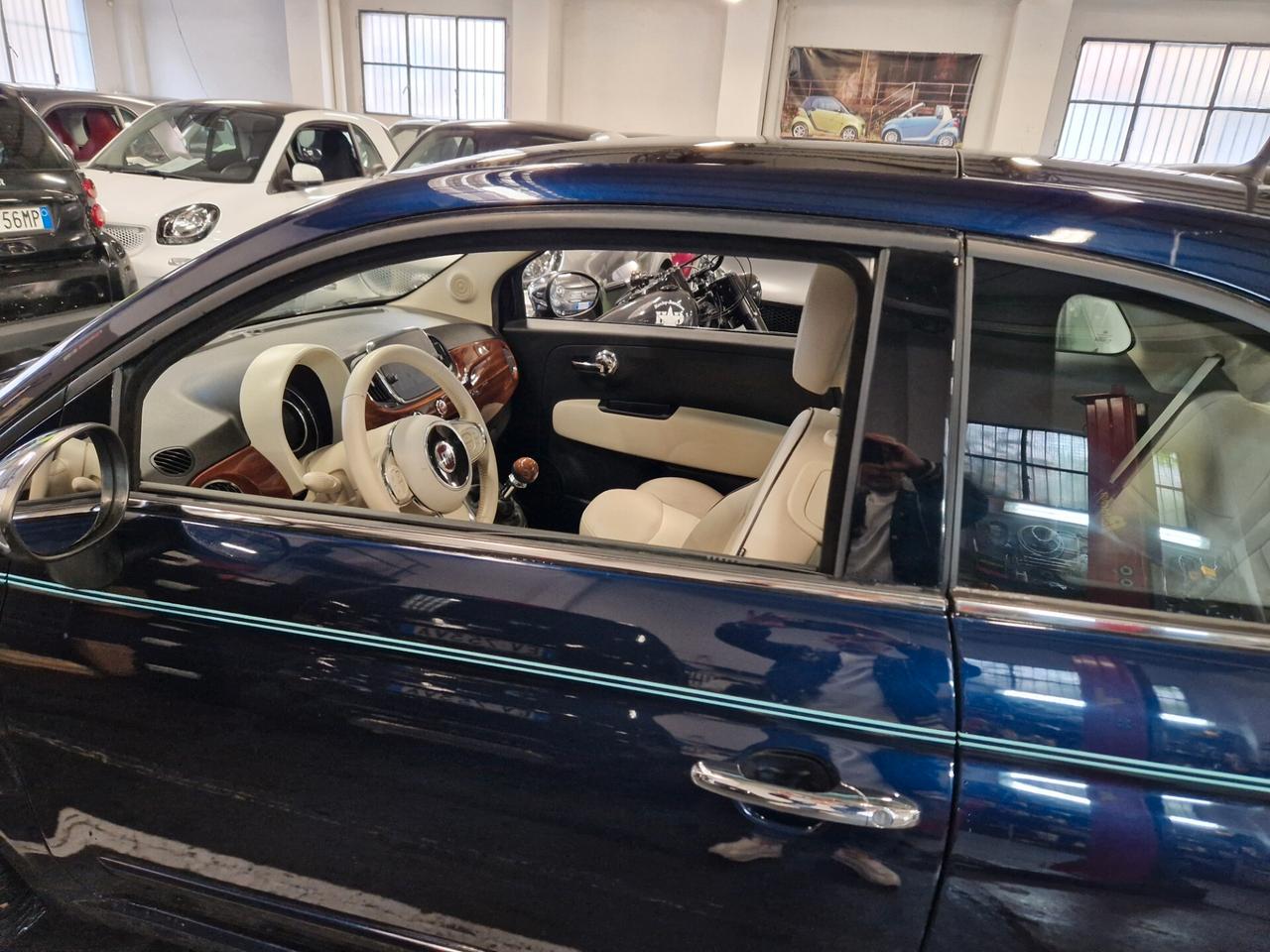 Fiat 500 1.2 Riva spettacolare solo 77000km pelle legno