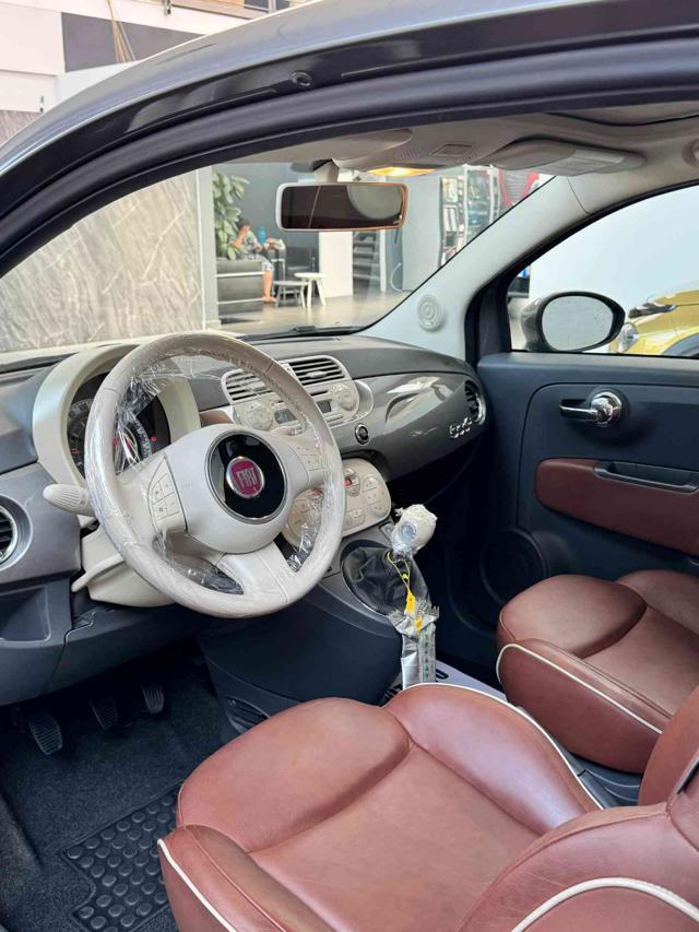 FIAT 500C C 1.2 Lounge Interni Frau in pelle