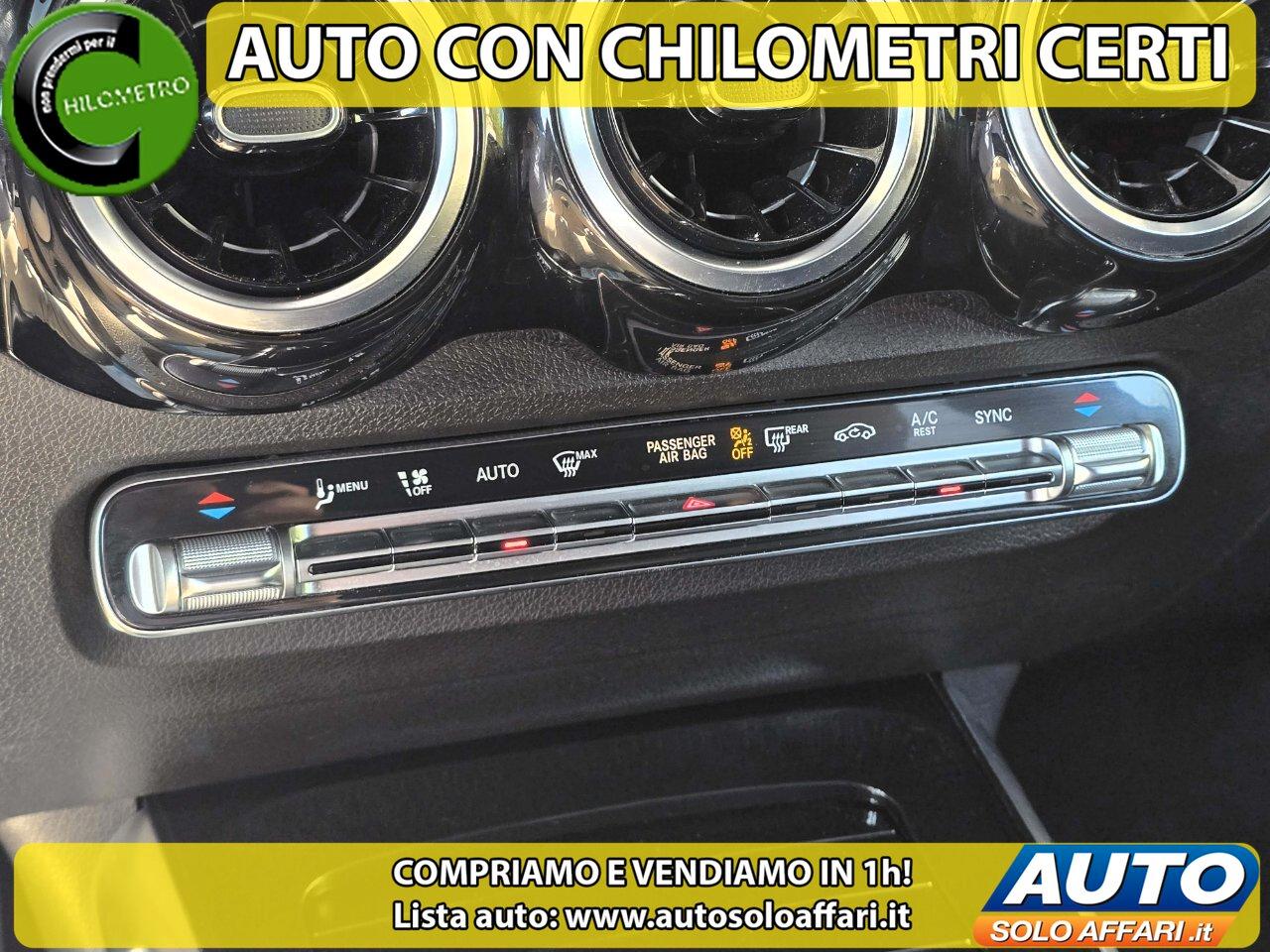 Mercedes GLB 200 D SPORT CAMBIO AUTOMATICO/EURO6D/CAMERA/NAVI/PELLE/FULL LED