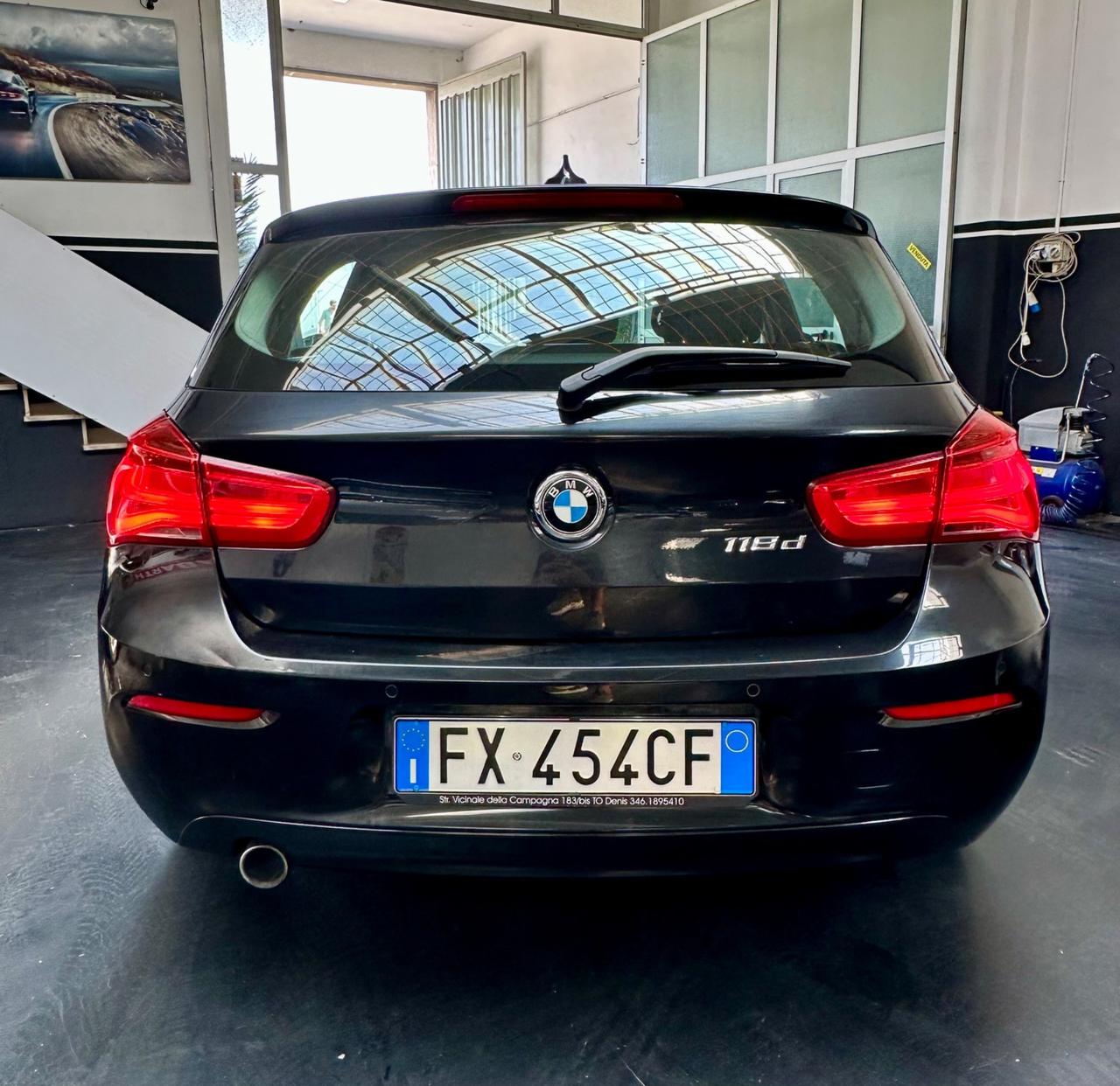 Bmw 118d 5p Advantage PROMO TUA DA 200€ al mese